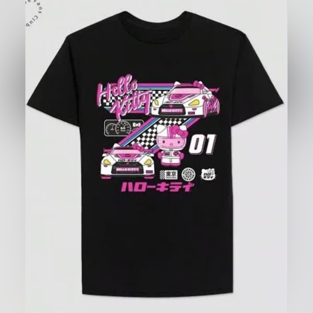 Hello Kitty Sanrio Racing TShirt
